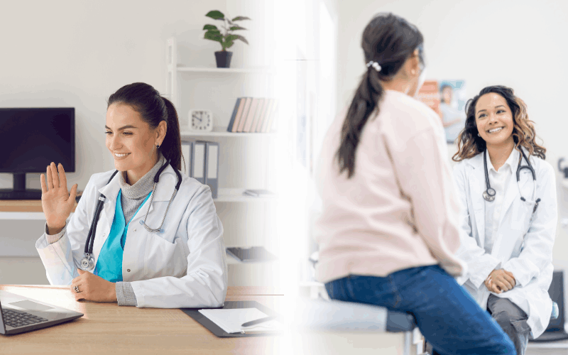 Gastroenterologist Online Consultation vs. In-Person Visits